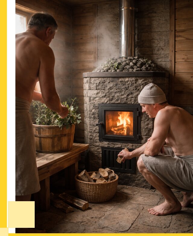 Банные печи под ключ в Лесне от 46778 р. | ЭриданЛсн кирпичная