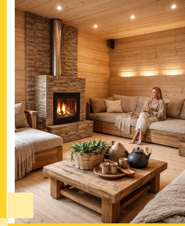 Проект бани с комнатой отдыха в Лесне от 36383 р. | ЭриданЛсн