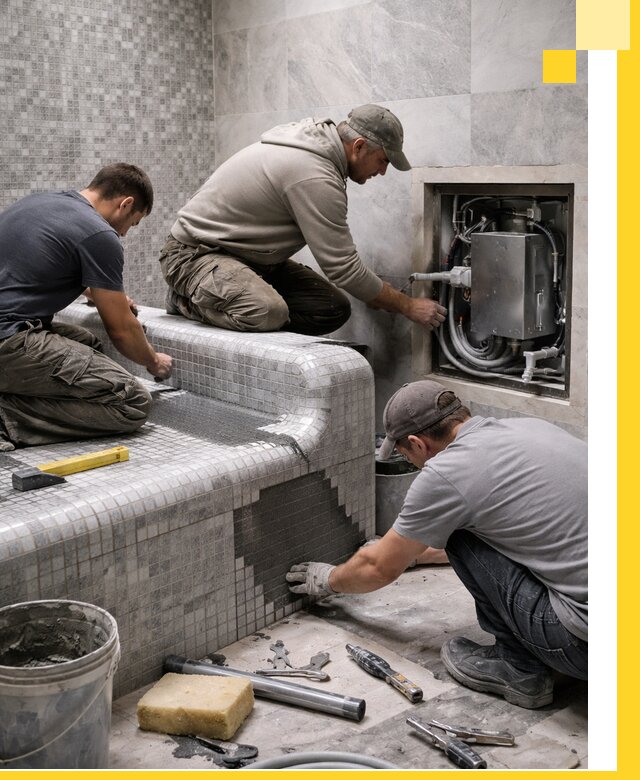 Проекты хамамов под ключ в Лесне и дизайн и строительство