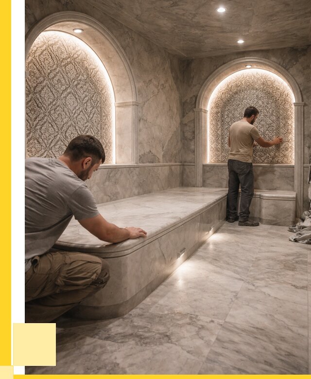 Турецкие бани под ключ в Лесне от 259875 р. | ЭриданЛсн