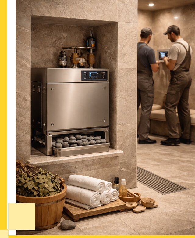 Парогенераторы для хамама в Лесне от 77963 р. | ЭриданЛсн