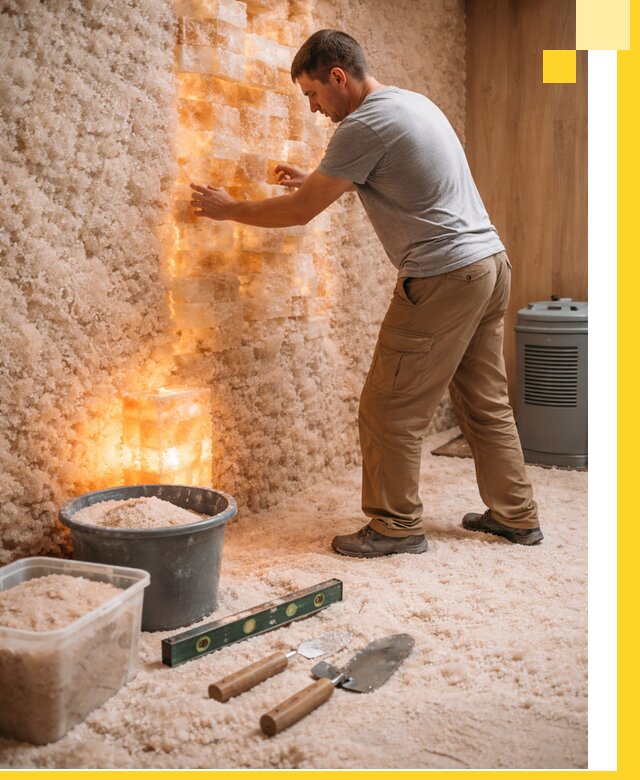 Проектирование и монтаж соляных комнат в Лесне под ключ